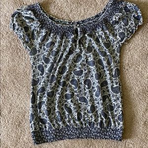 Lucky Brand Paisley Top